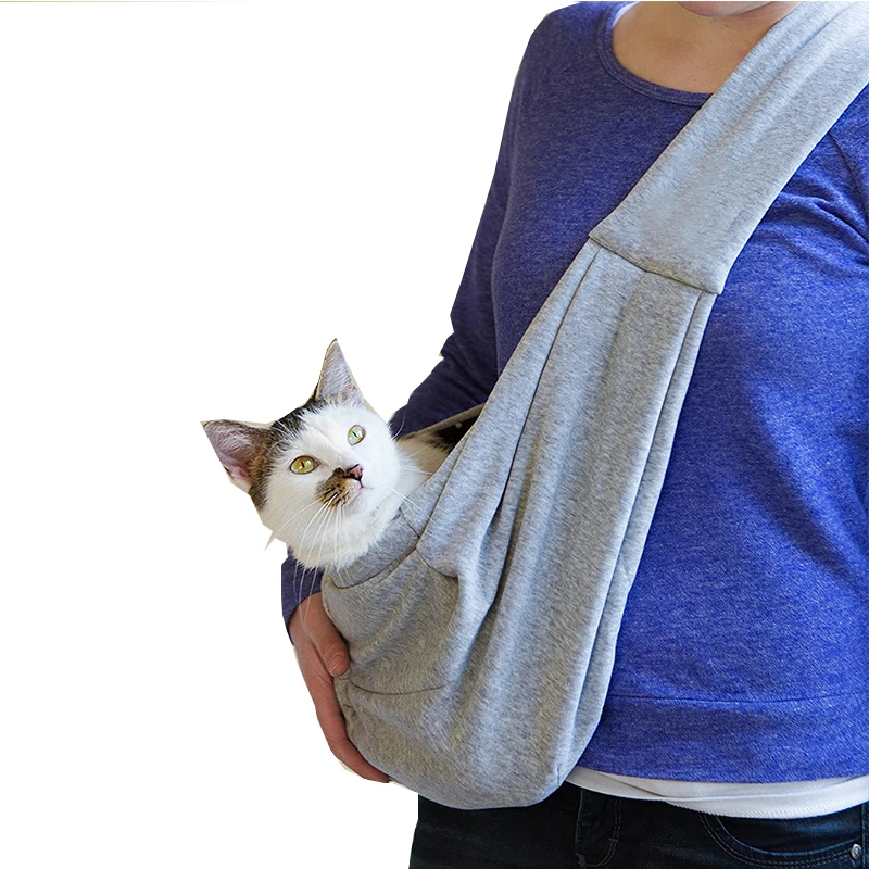 

Pet supplies Pets Cat Dog Diagonal Shoulder Bag Dog Carrier Bags for Small Dogs Portable Pet Bag Solid Color Pet Outing Bag