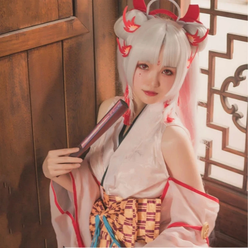 2020 Shiranui Onmyoji SSR Diver Ali кимоно Косплей Костюм Новое сексуальное платье Хэллоуин