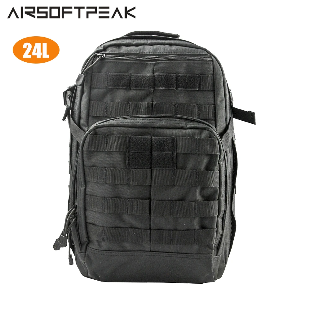 24L Тактический мешок плеча Molle Охотничьи сумки для кемпинга Рюкзак туристический