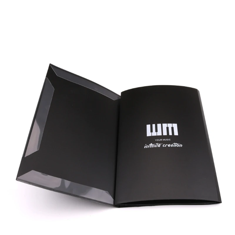 Складная музыкальная папка-держатель для записей формата А4 расширенная папка