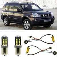 fog lamps for nissan x trail t31 stop lamp reverse back up bulb front rear turn signal error free 2pc
