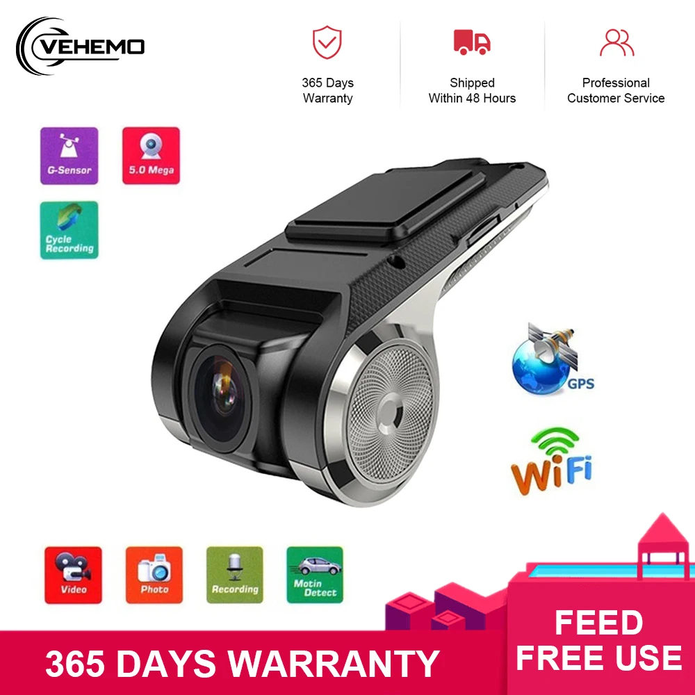 Скрытая мини камера DVR с USB WIFI 1080P ADAS ночное видение цифровой видеорегистратор для