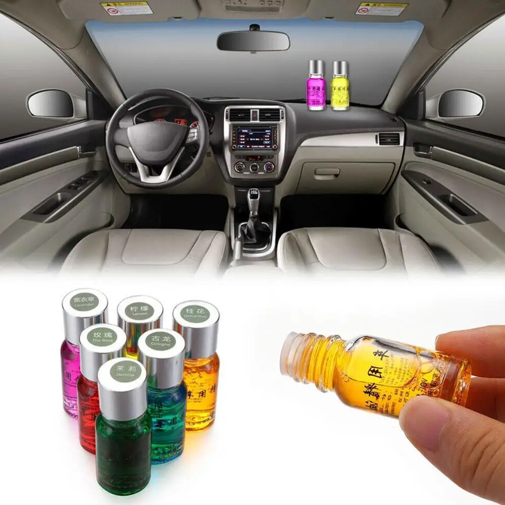 

New Car Perfume Replenisher Plant Essential Oil Natural Air Freshener Car Outlet Perfume Replenishment Fragrance 10ml