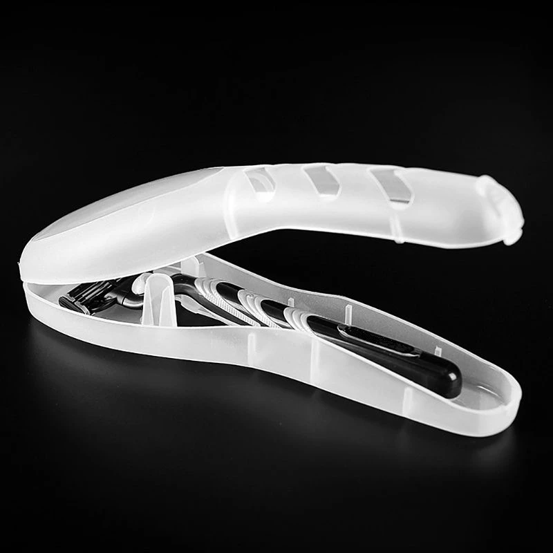 Прозрачный портативный мужской ручной бритвенный станок чехол для путешествий