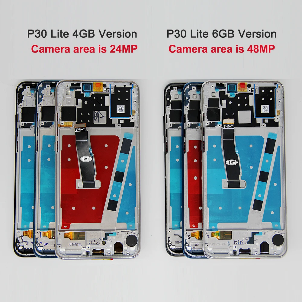 Оригинальный ЖК дисплей 6 15 дюйма для Huawei P30 Lite/ Nova 4E сенсорный экран дигитайзер в