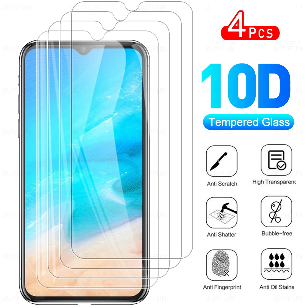 

Защитное стекло с полным покрытием для Cubot Note 20 Pro, закаленное стекло для Cu bot Note20 20Pro MT6771, Защитная пленка для телефона 6,26 дюйма, 4 шт.