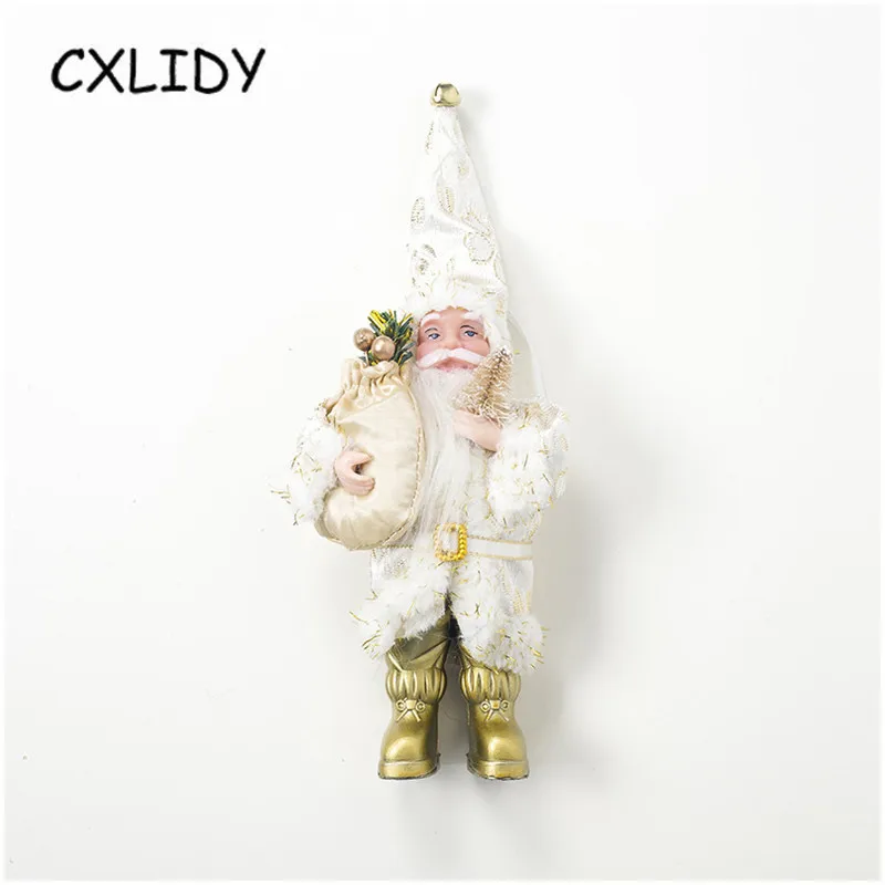 Santa Claus Doll Mini Creative Cloth Home Decoration Ornaments Christmas Party Supplies Gifts qq177 | Дом и сад