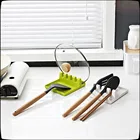 Кухонные принадлежности, термостойкая силиконовая подставка для ложки, держатель для посуды, органайзер, стойка для хранения, держатель для инструментов для приготовления пищи