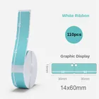 D11Printer этикетки ювелирные браслеты водонепроницаемые устойчивые к разрыву жира ценовые этикетки чистый цвет устойчивые к царапинам рулон бумаги для этикеток