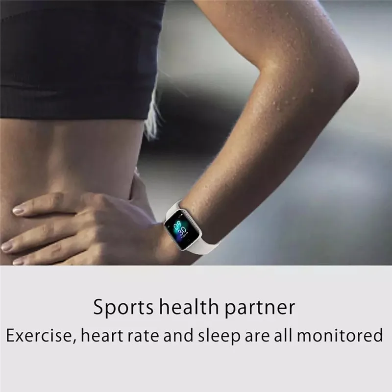 

E8 Smart Watch Body Temperature Men Women Smartwatch Heart Rate Blood Pressure Monitor Pedometer Sport For Android IOS