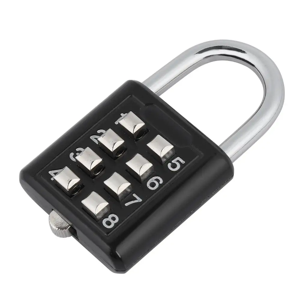 Комбинированный Замок с паролем и цифрами 8 замок из цинкового сплава кодовым