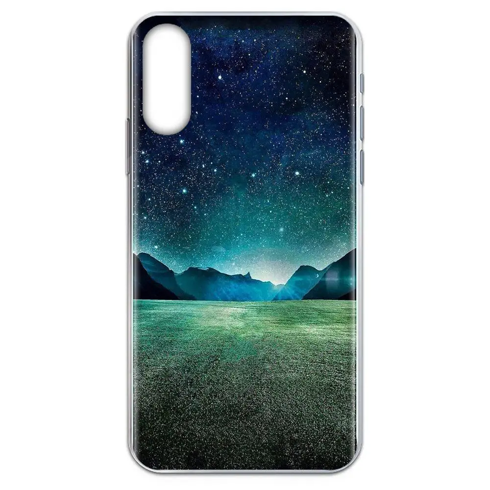 Coque Shell Phone Case For LG K50 Q6 Q7 Q8 Q60 X Power 2 3 Nexus 5 5X V10 V20 V30 V40 Q Stylus Starry Sky And Feel Good Words | Мобильные