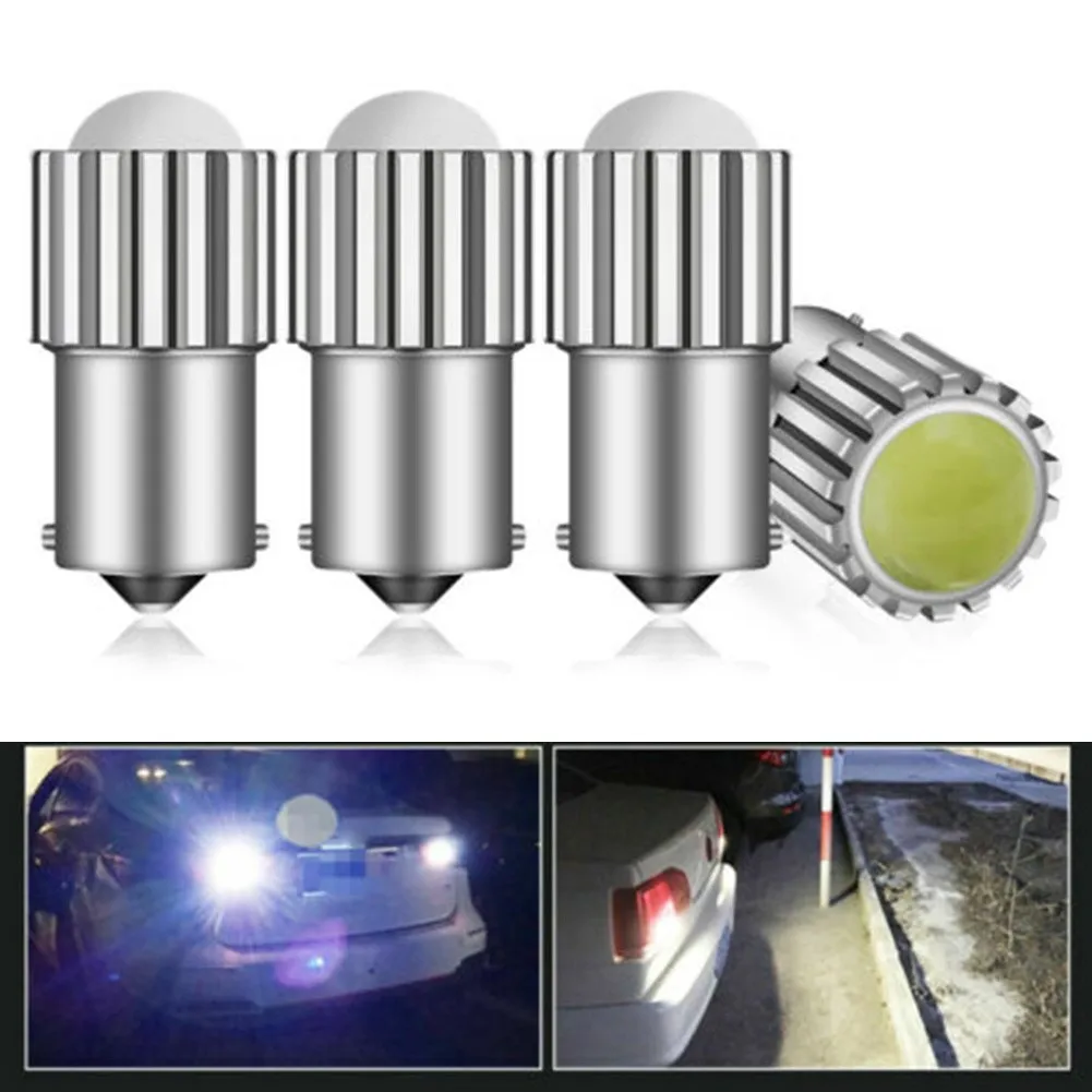 

Reverse BA15S 1156 COB LED Bulb Super Bright Tail White 0.15A 12V 6000K