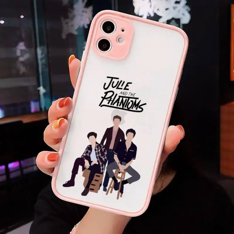 

Julie and the Phantoms Sunset luxury Phone Case shell matte transparent For iphone 7 8 11 12 plus mini x xs xr pro max cover