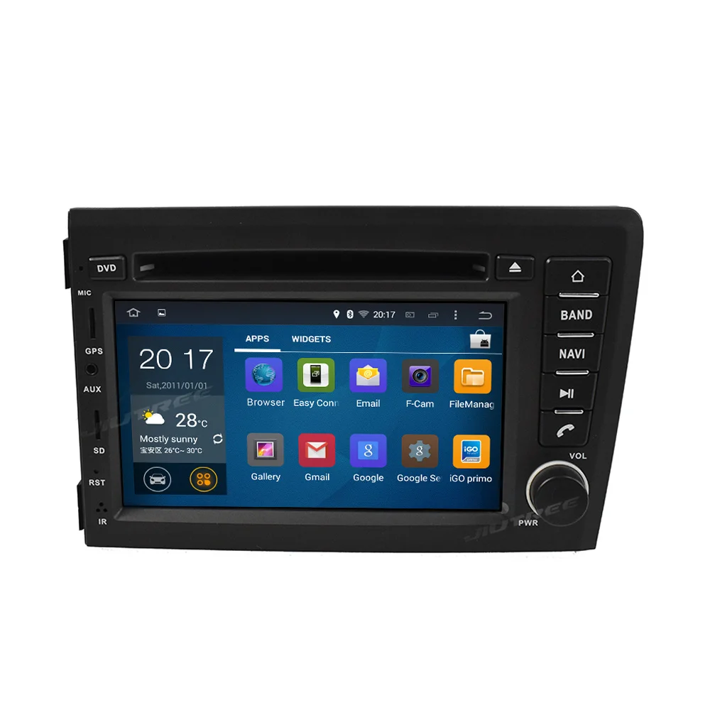 구매 2Din 안드로이드 10.0 자동차 라디오 볼보 V70 2000-2004 자동 스테레오 무선 Carplay 멀티미디어 DVD 플레이어 GPS 네비게이션 헤드 유닛