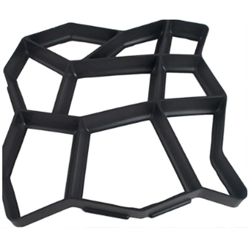 Форма для дорожного тротуара DIY Цвет бетон цемент пол дорога сторона камня