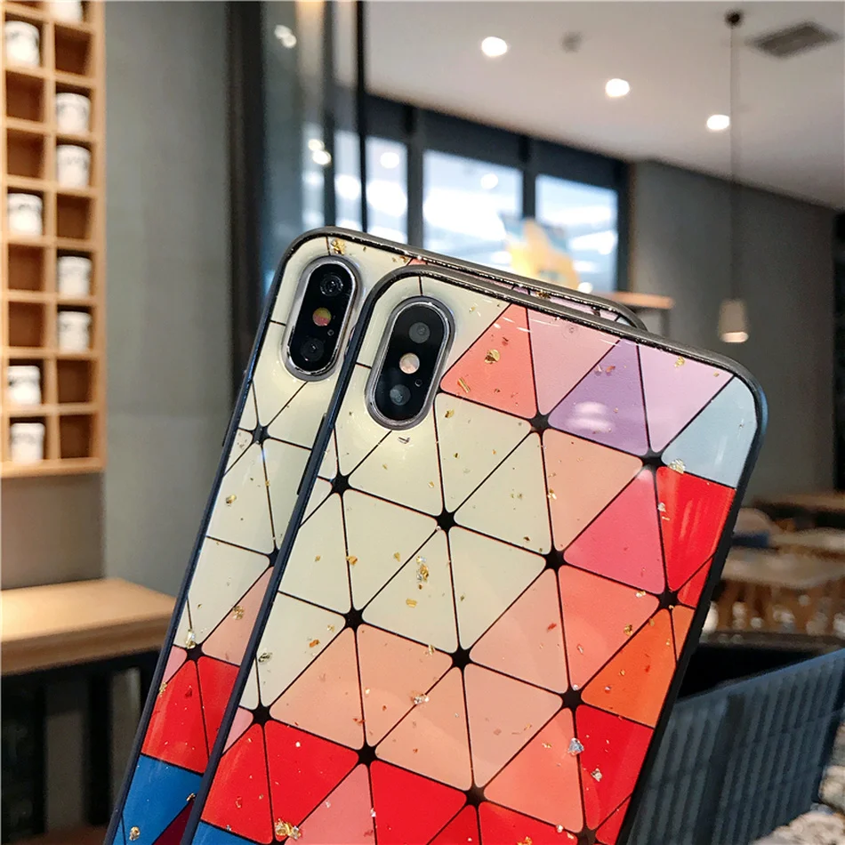 Чехол P Smart 2019 блестящий Мраморный чехол для Huawei P30 Lite Case Mate 20 Pro чехол-держатель Honor