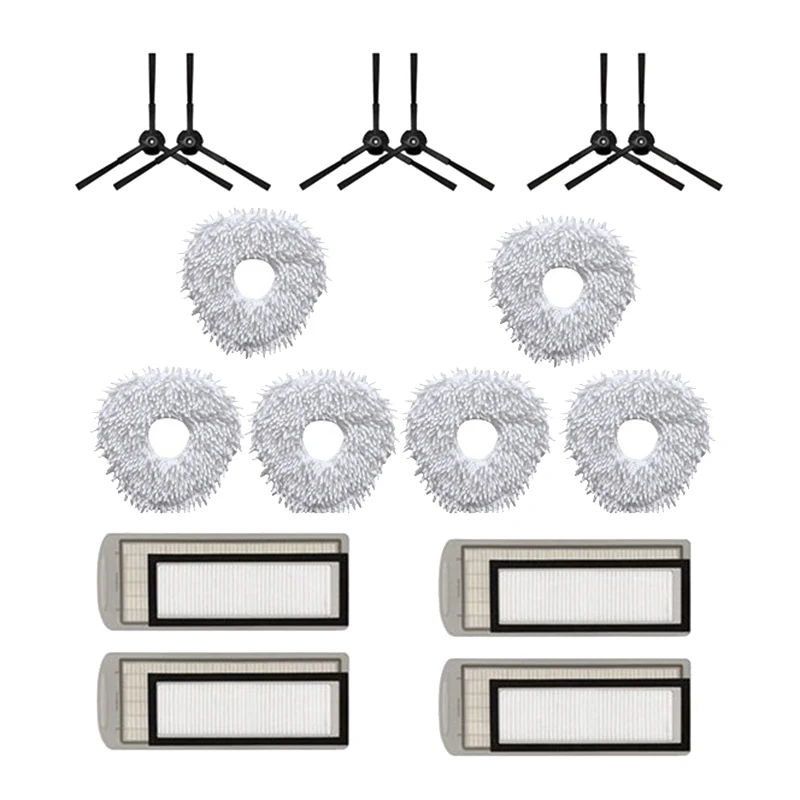 

Replacement Mop Cloth Side Brushes HEPA Filter for NARWAL J1 Robot Vacuum Cleaner Sweeper Cleaning Accessories