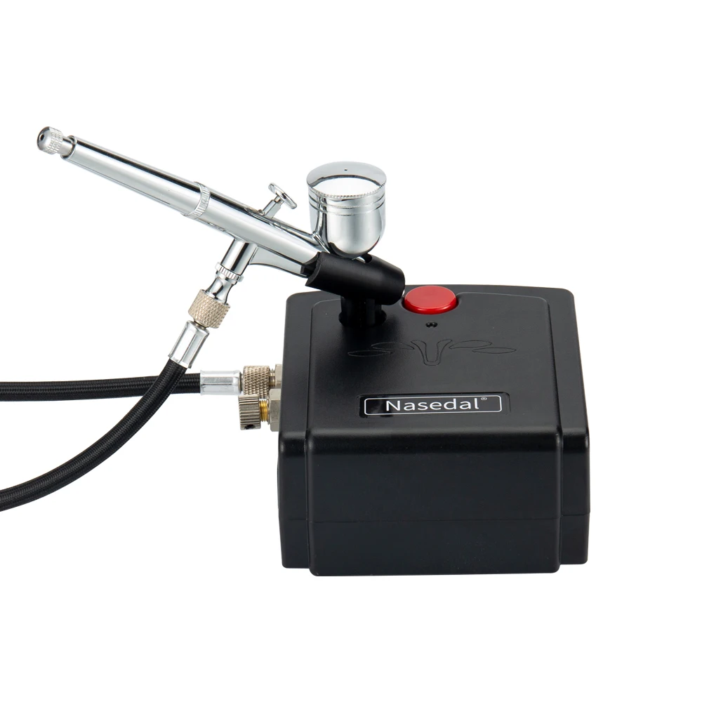 

Nasedal 0.2mm Dual-Action Airbrush Compressor 0.2mm 0.5mm Nozzle Needle for Model Nail Cake Chocolate Cocoa Butter Cleaning Tool