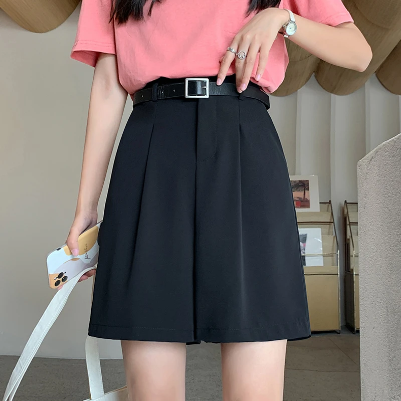 Casual XXXXL Plus Size Cargo Shorts BF Wind Woman Streetwear Shorts Women Summer High Waist Short Feminino Spodenki Damskie