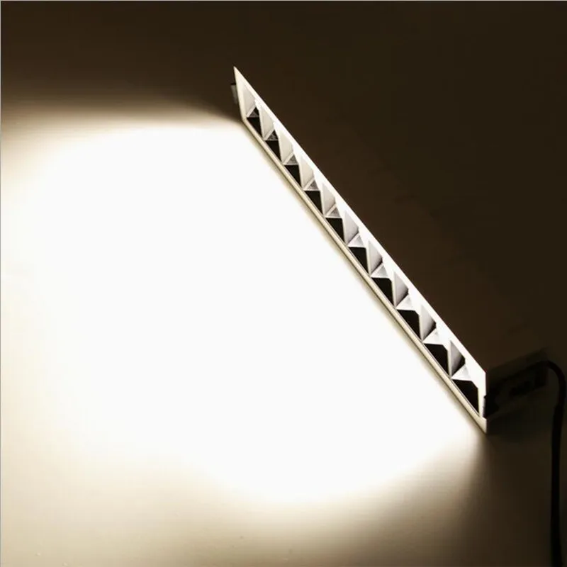 

Recessed Square Strip LED COB Downlight 2W/6W/10W/20W/30W Black White LED Ceiling Lamp AC85-265V LED Spot Lights Indoor Lighting