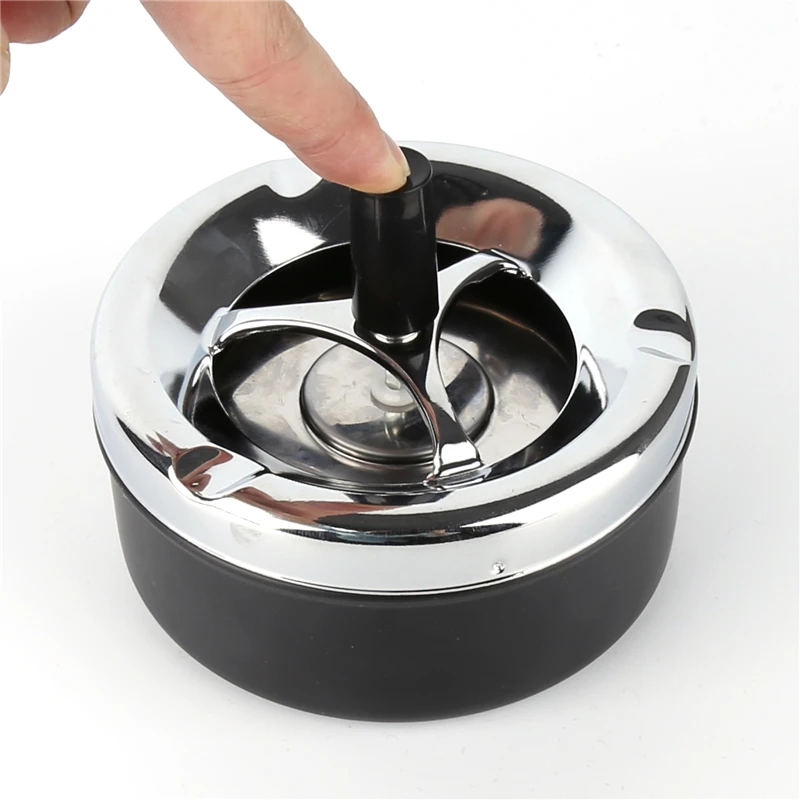 Пепельница с поворотной функцией вращающаяся ветровая пепельница штормовая