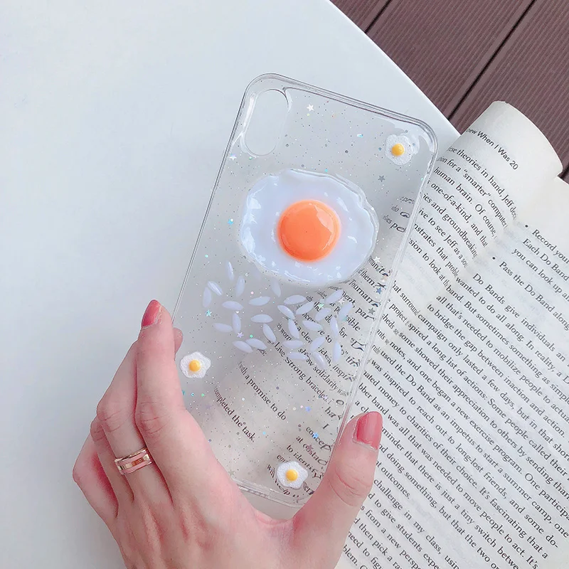 Tfshining INS корейский чехол для телефона iphone 11 pro max Xr Xs Max X 6 6s 7 8plus милый 3D прозрачный