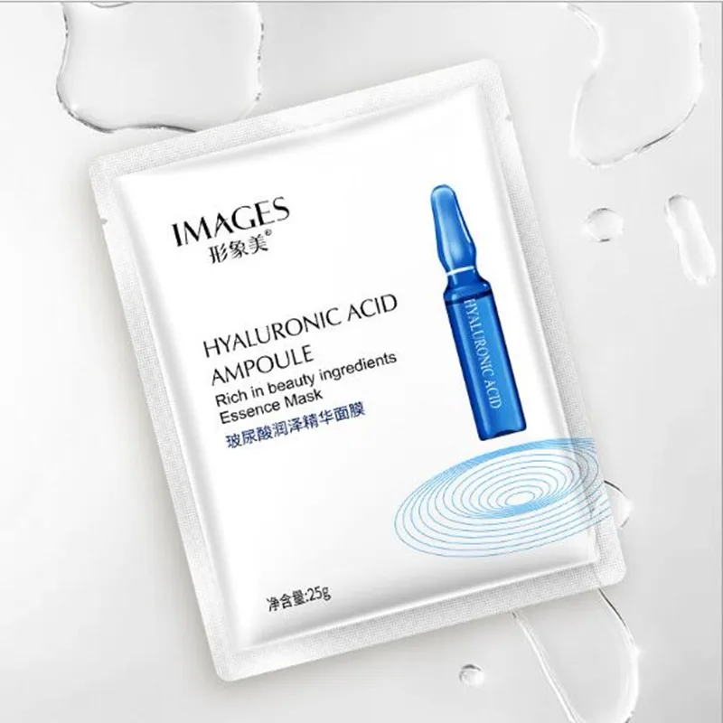 

Face Mask For Face Skin Care Hyaluronic Acid Nicotinamide Facial Mask Moisturizing Whitening Repair Shrink Pores Sheet Masks New