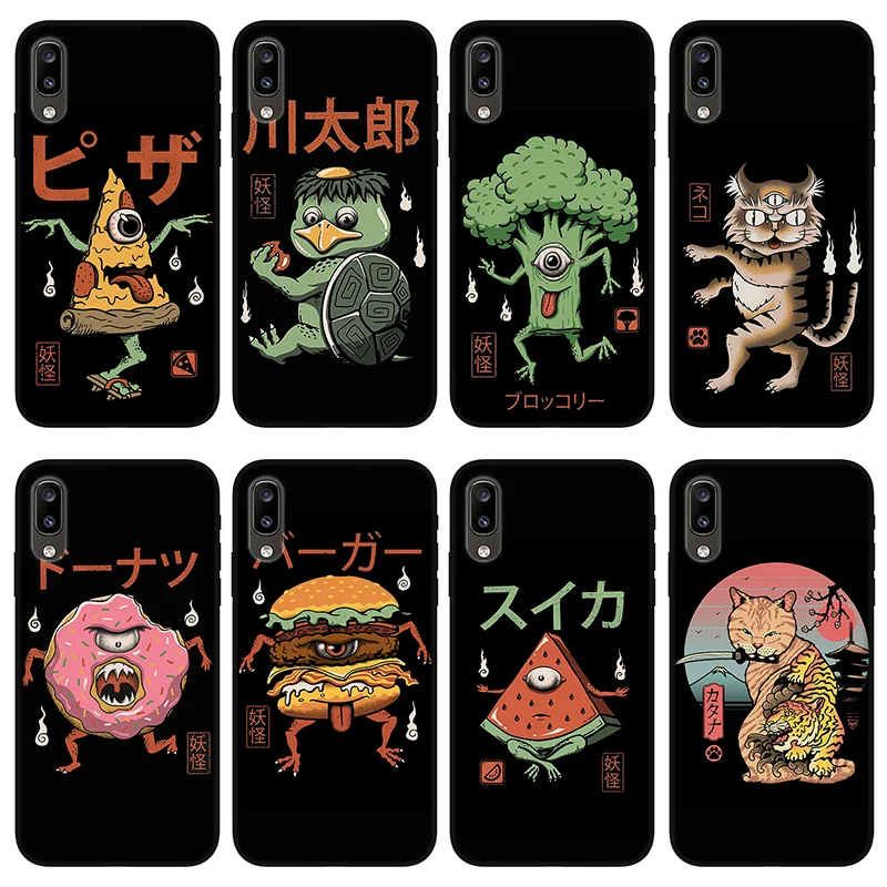

Anime monster phone case Xiaomi mi 9 lite redmi K30 K40 7A 8A 9A 9C Silicone case for Redmi Note 9s 8T 7 8 9 5 Pro