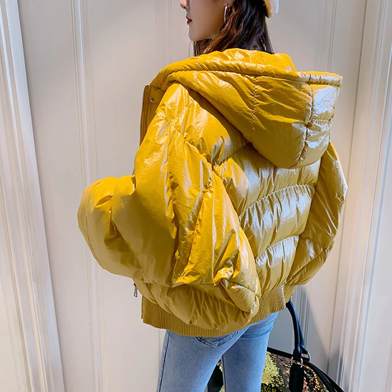 Новинка 2021 водонепроницаемая зимняя куртка Женская парка Свободное пальто с