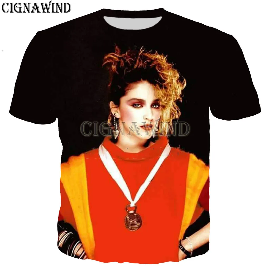 Футболка Мужская/женская с 3D принтом Королева Попов модная тенниска в стиле