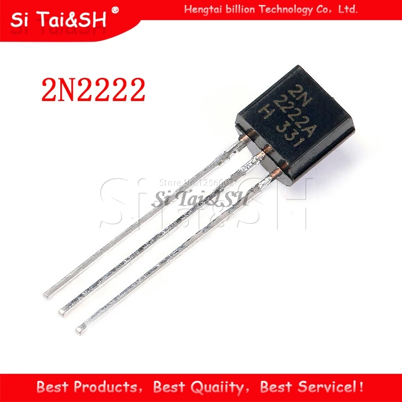 

100 шт. 2N2222 2N2222A TO-92 TO92 транзистор новый и оригинальный IC