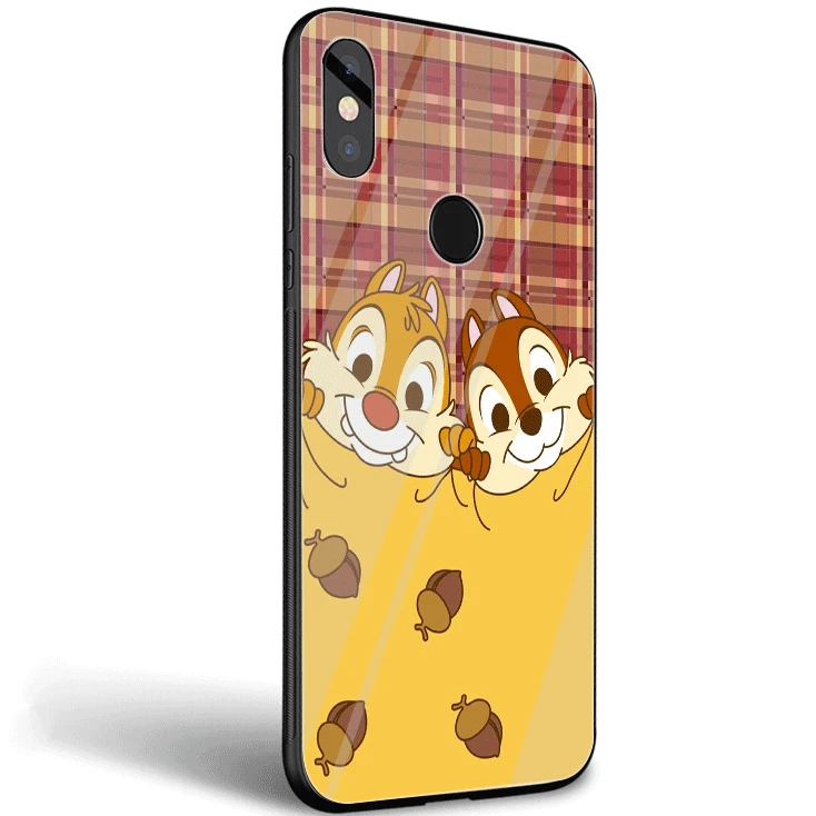 Стекло чехол для телефона Xiaomi mi 8 9 F1 A1 A2 5X 6X Red Примечание 5 6 7 Pro 6A 4X крышка чип Дейл