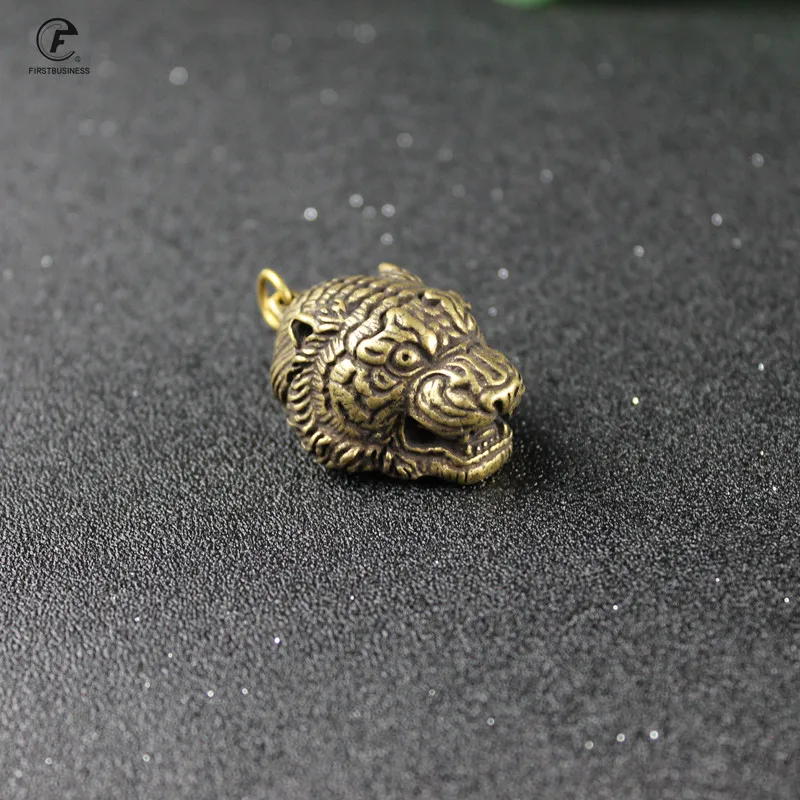 Медная голова тигра украшения для дома винтажные латунные Металлические
