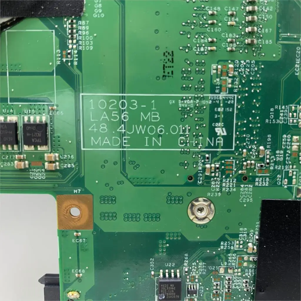 

KEFU B560 Mainboard For Lenovo B560 V560 Laptop Motherboard HM55 HD DDR3 10203-1 LA56 48.4JW06.011 Test Work 100% Original HM76