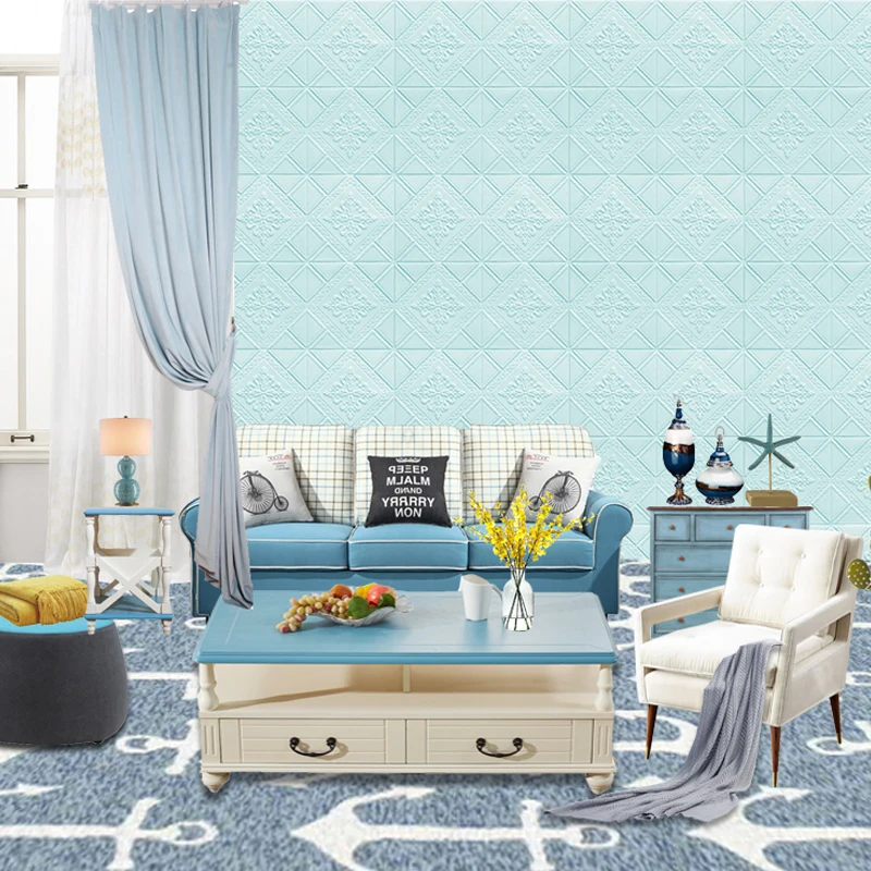 

marble film stone wall paper 3d foam tile wall sticker for dinning room bedroom wall decoration TV background wall decor