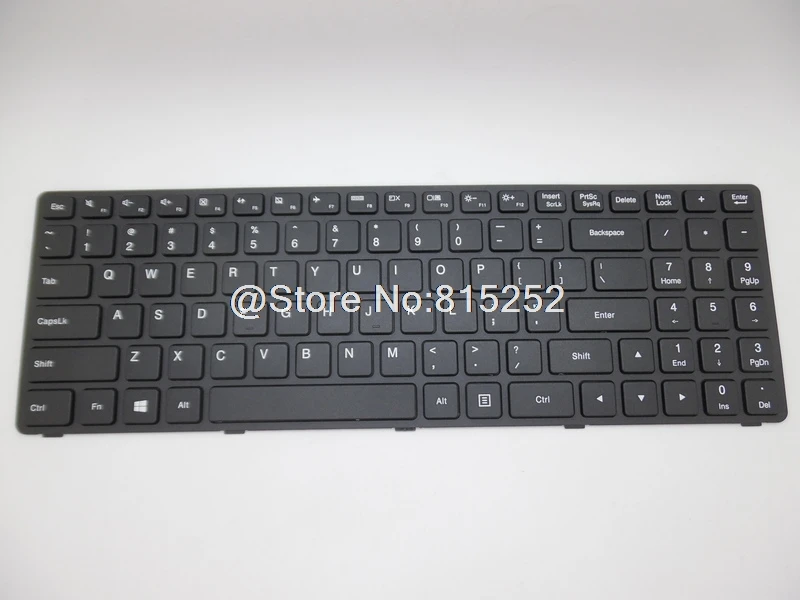 Клавиатура для ноутбука Lenovo Ideapad 100-15IBD 100-15 английский US SN20J78609 6385H-US 5N20K25394 черный с
