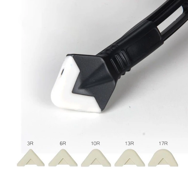 

5 In1 Silicone Remover Caulk Finisher Sealant Smooth Scraper Grout Kit Tools with Seam Tape Plastic Hand Tools Set G8TB