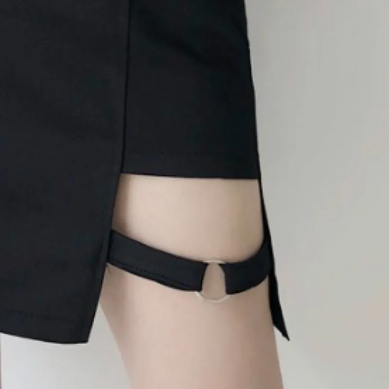 

Skirts Women 2020 Spring Irregular New Korean Style High Waist Slim All-match Retro Leisure Simple Daily Womens Clothing Female