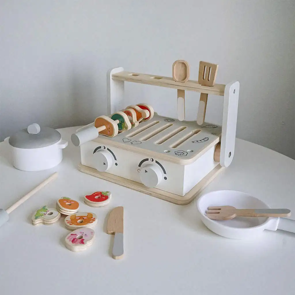 

Realistic Pretend Play Kitchen Set Early Developmental Toys Montessori Toy