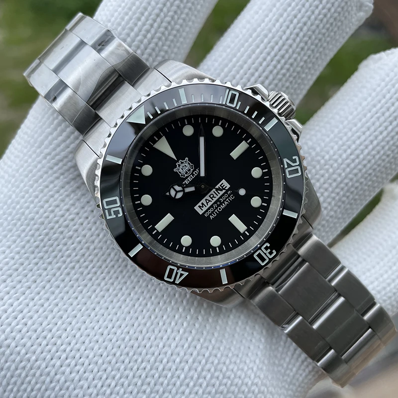Часы STEELDIVE 1954 японские NH35A автоматические механические 200 м с сапфировым стеклом