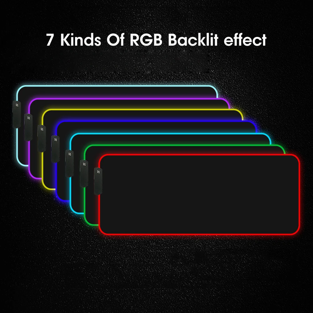 

Mat Rubber Non-slip Keyboard Led Backlit Pad Rgb Gaming