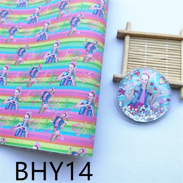 BHY14 2 шт шейкер для воды и 1 простыня, бант для девочек, синтетический мультяшный виниловый кожаный тканевый шейкер для воды, набор BHY272 - Цвет: BHY14