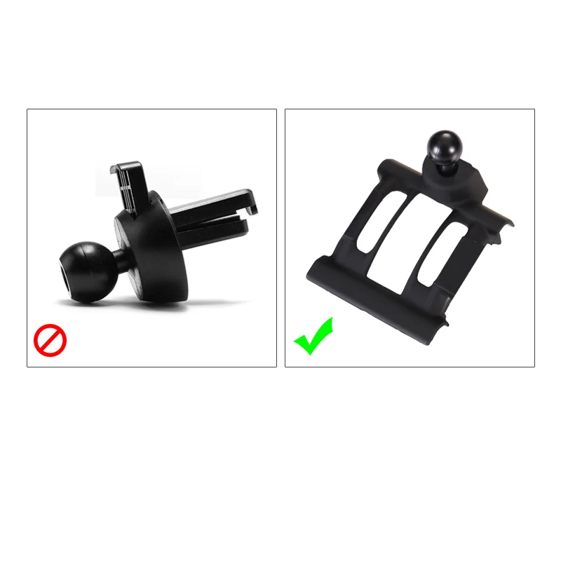 phone holder and special base for 17 19 alfa romeo giulia stelvio air outlet buckle base car modification accessories free global shipping