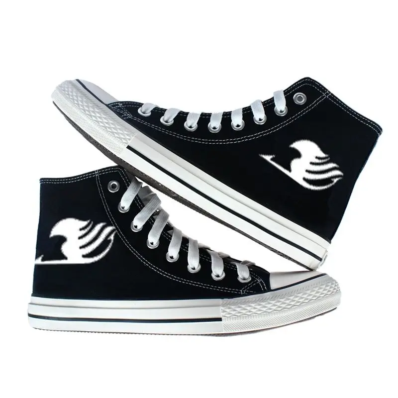 

Anime Cos Fairy Tail Shoes Natsu Dragneel Lucy Heartfilia Student Casual Canvas shoes plimsolls rope soled shoes
