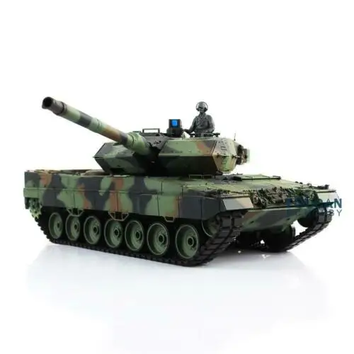 

US Stock FPV Leopard2A6 3889 Heng Long 1/16 6.0 RC Tank Plastic Barrel Recoil