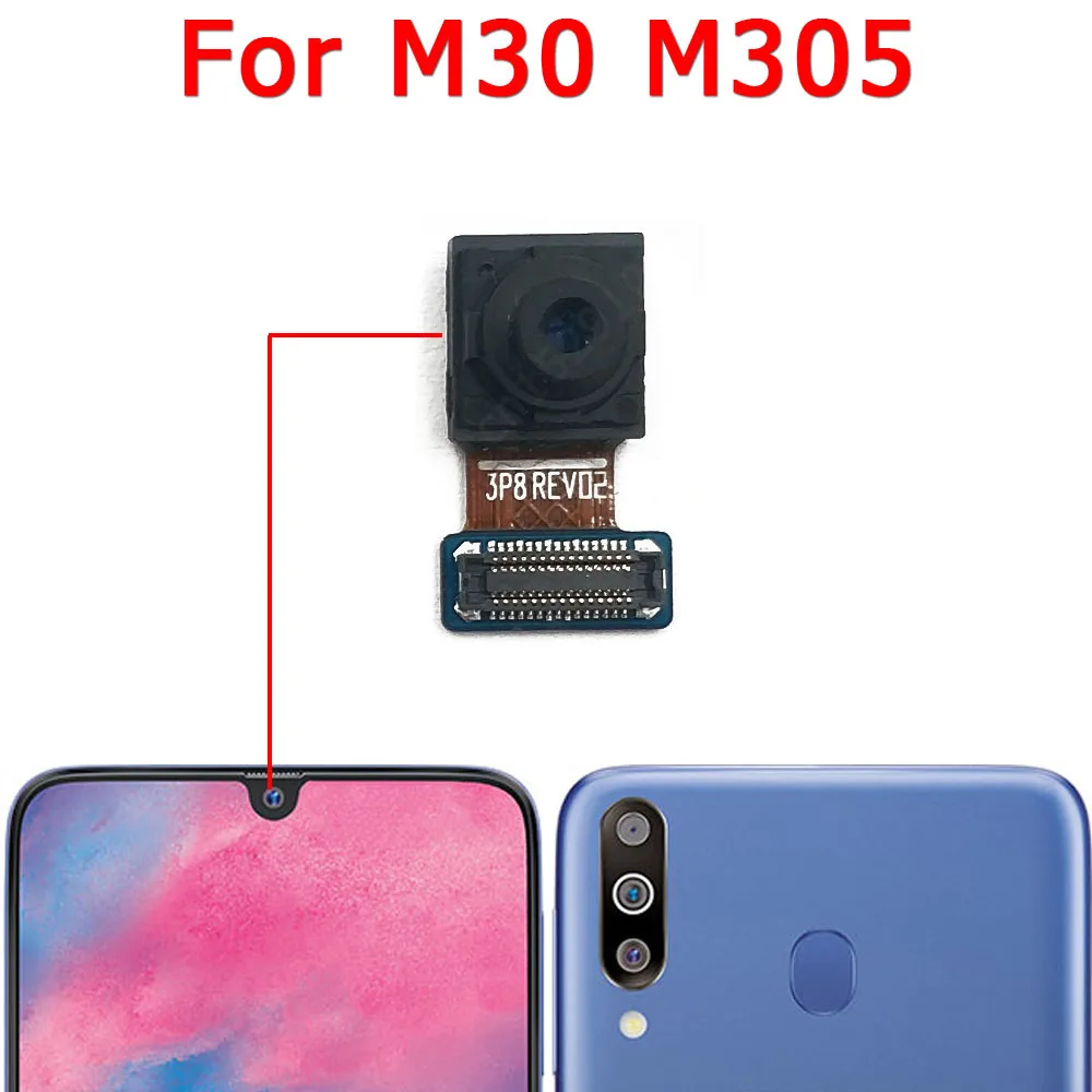 Модуль камеры для Samsung Galaxy M30 M305 запасные части фронтальной и основной заднего