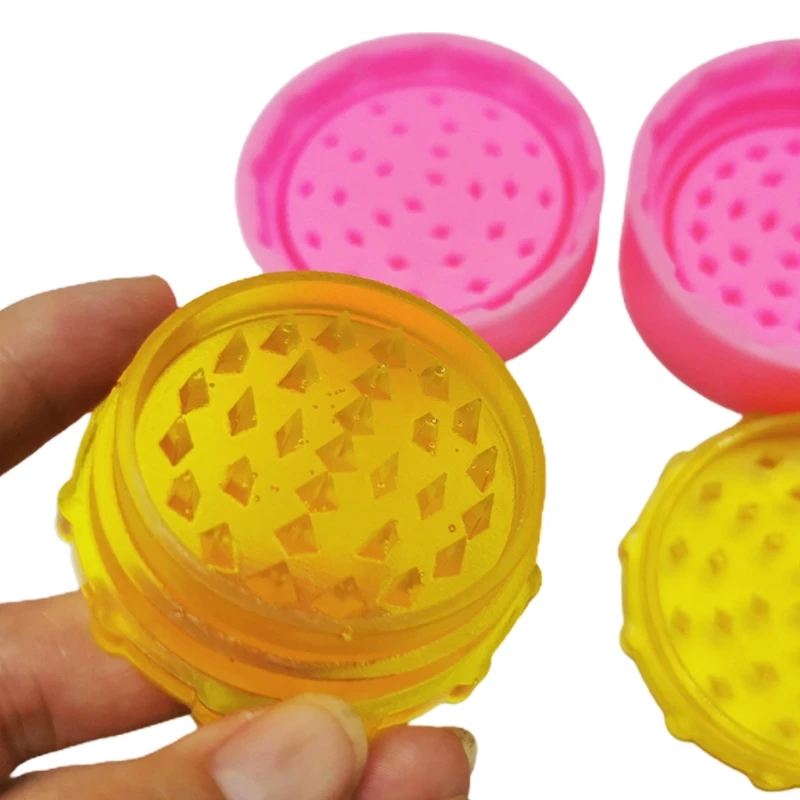 

DIY Epoxy Resin Mold Tobacco Grinder Smoke Spice Crusher Casting Silicone Mould