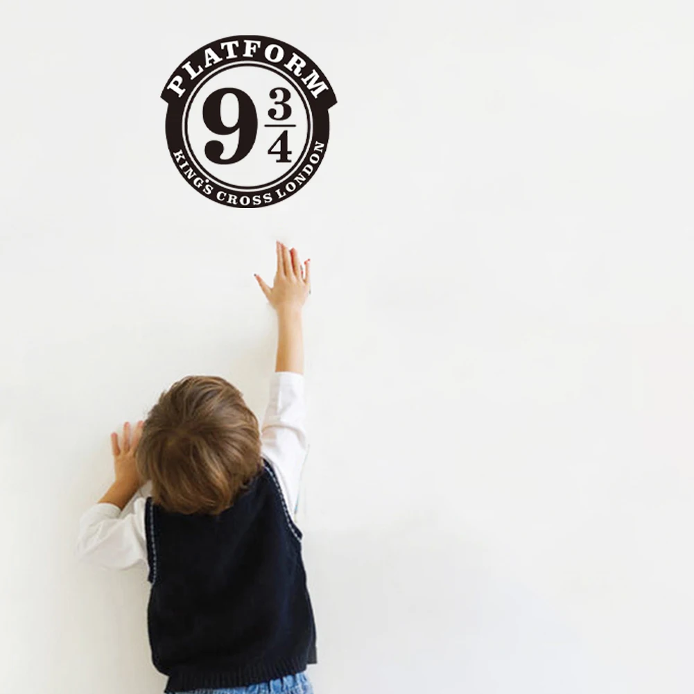 

Wall Sticker Background Wall Decals Mural Removable 9 and 3/4 Platform Style Wallpaper Decor Mural Art Home Window Decor