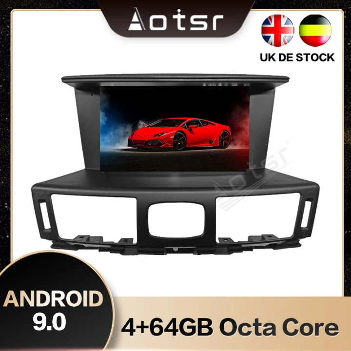 AOTSR для Infiniti Q70L 2015 2019 10 25 дюйма 4 + 64 ГБ Android 9 0 автомобильный радиоприемник с